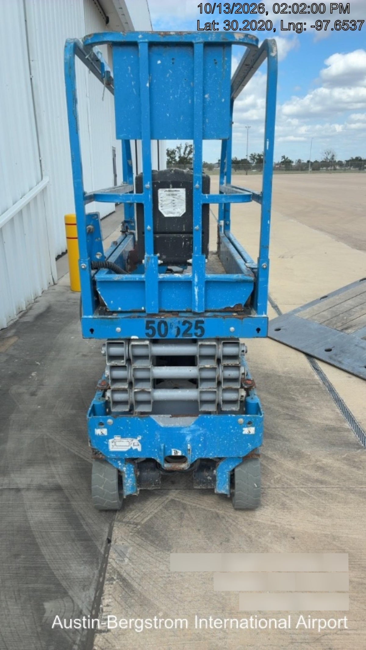 2019 Genie GS-1930 Fixed Rails with Chain Entry