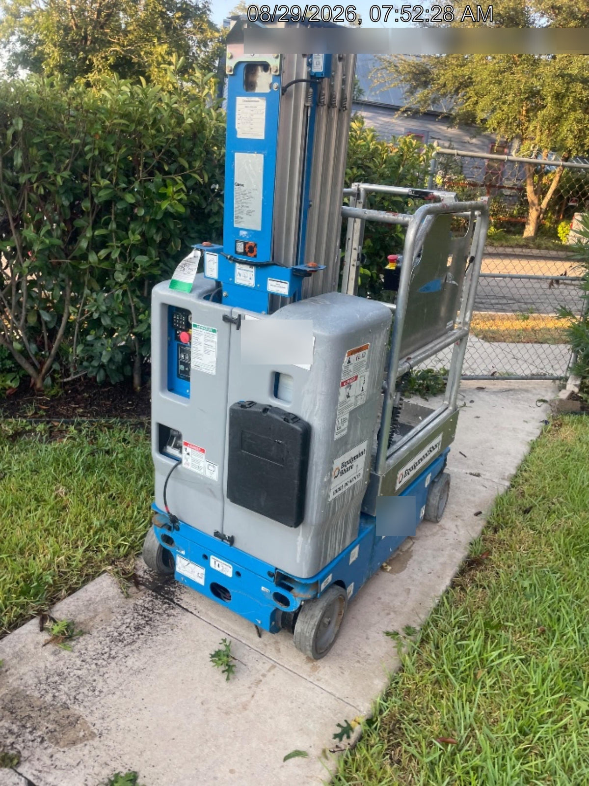 2019 GENIE GR-20
