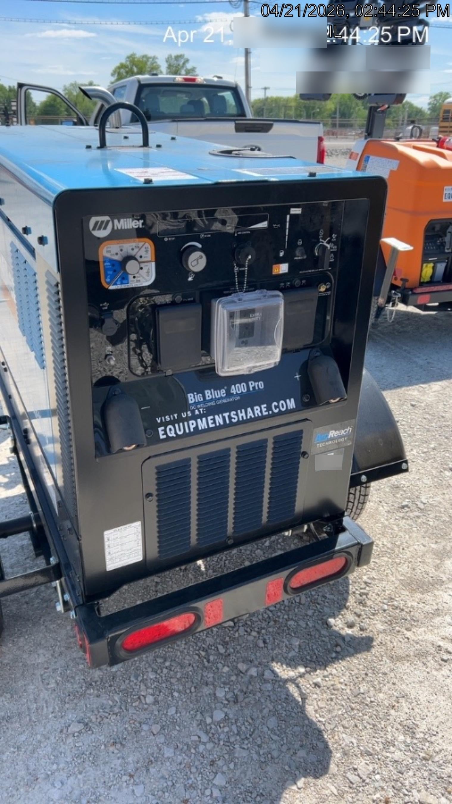 2026 MILLER ELECTRIC BIG BLUE 400
