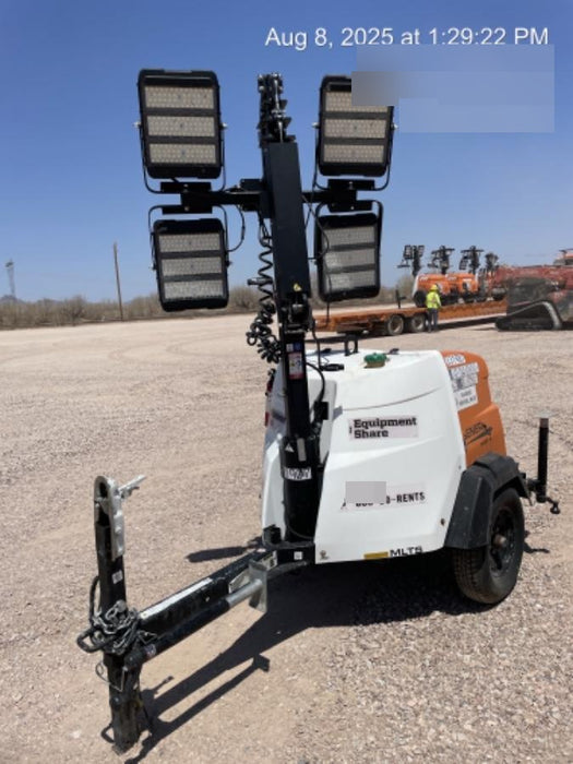 2023 Generac MLT2 Diesel, Flex Switch 120V Input, Powerzone Controller, (4) 320W LED Lights, 4kW Generator, 39.9 Gal Fuel Tank, 2" Ball, T3