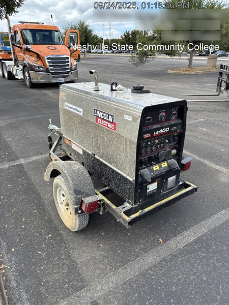 2024 Lincoln Electric LE400 Kubota V1505, Trlr, Cable Rack, Light Kit, ES Decals, T3