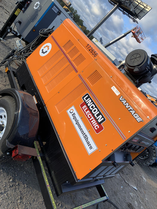 2021 Lincoln Electric Vantage 549X Ready Pak 3, ORANGE (includes trailer, cable rack, fender light kit)