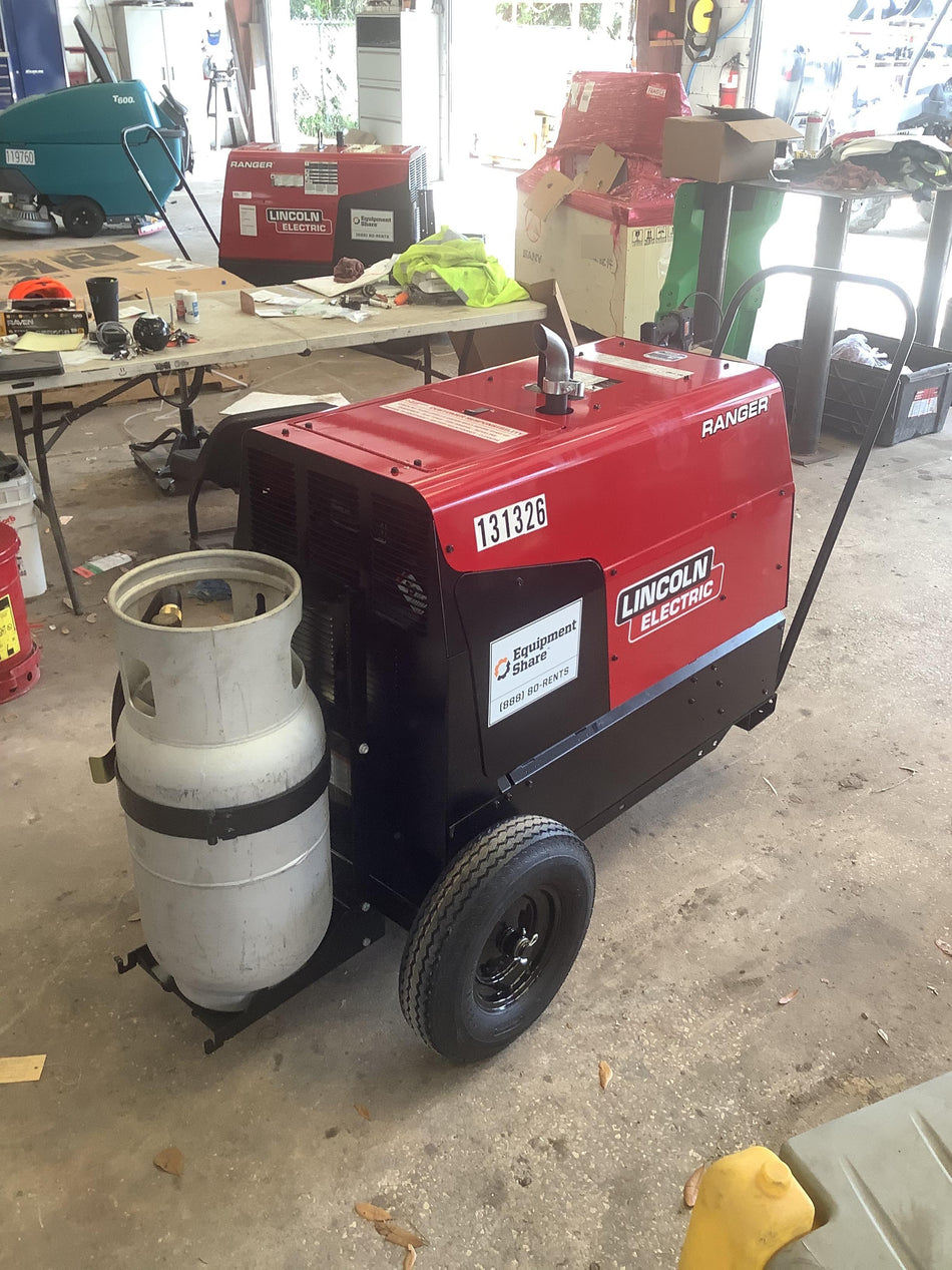 2021 Lincoln Electric Ranger 305 LPG K3430-1, Ranger 305 LPG, Undercarriage, Tank Holder & Strap, 10kw AC Gen, 25hp Kohler LPG Eng