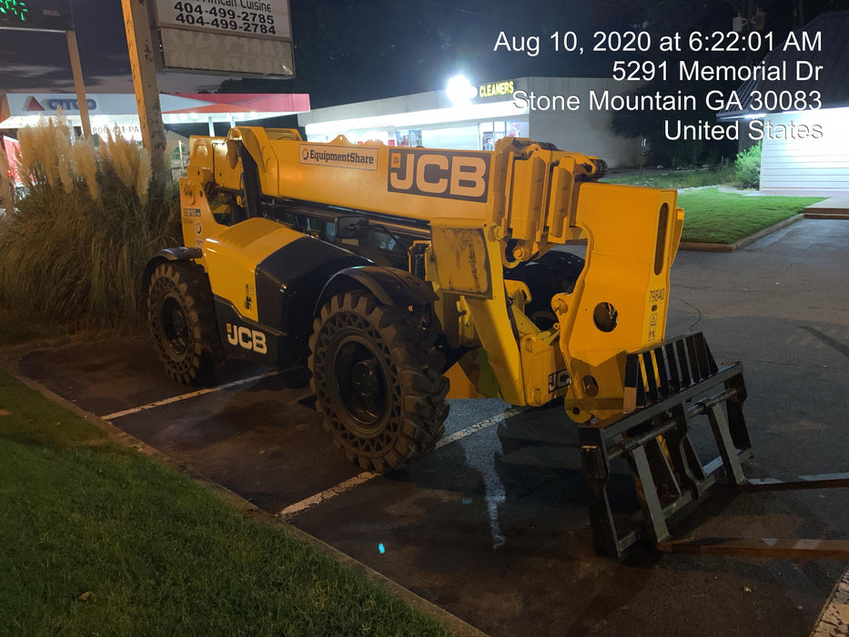 2020 JCB 510-56 Canopy, Solid Tires, Work Lights, Beacon, Aux Hydraulics, Back up Alarm, Lifting Eye, ES Decals