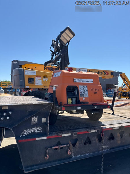 2023 Generac MLT2 Diesel, Flex Switch 120V Input, Powerzone Controller, 
(4) 320W LED Lights, 4kW Generator, 39.9 Gal Fuel Tank, 2" Ball, T3