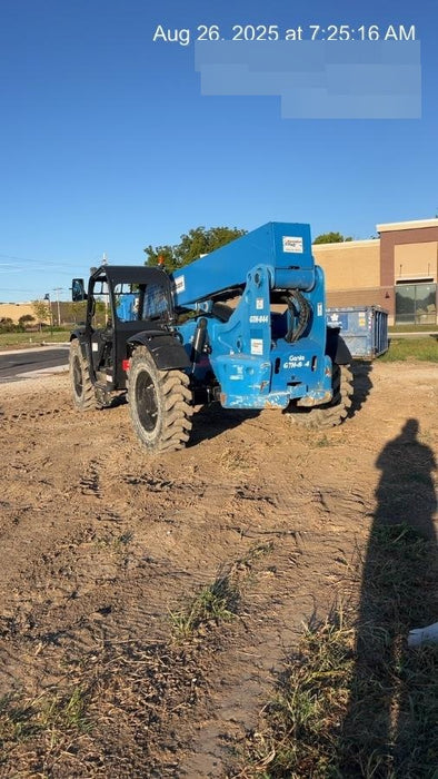 2018 Genie GTH-844 Genie GTH-844 w/ROPS, Work Lights, Solid Tires, RH Cab Mesh, Beacon, 60" Carriage and Forks