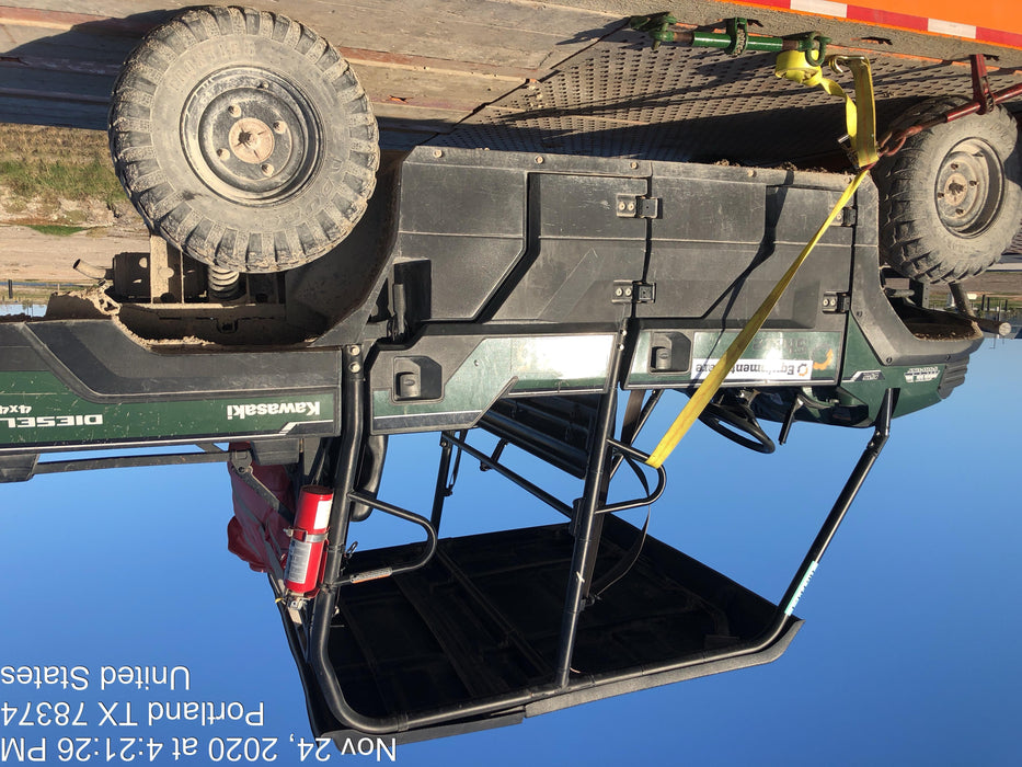 Kawasaki Mule PRO-DXT Movement Alarm, Beacon, Hard Top, ES Track Hardware