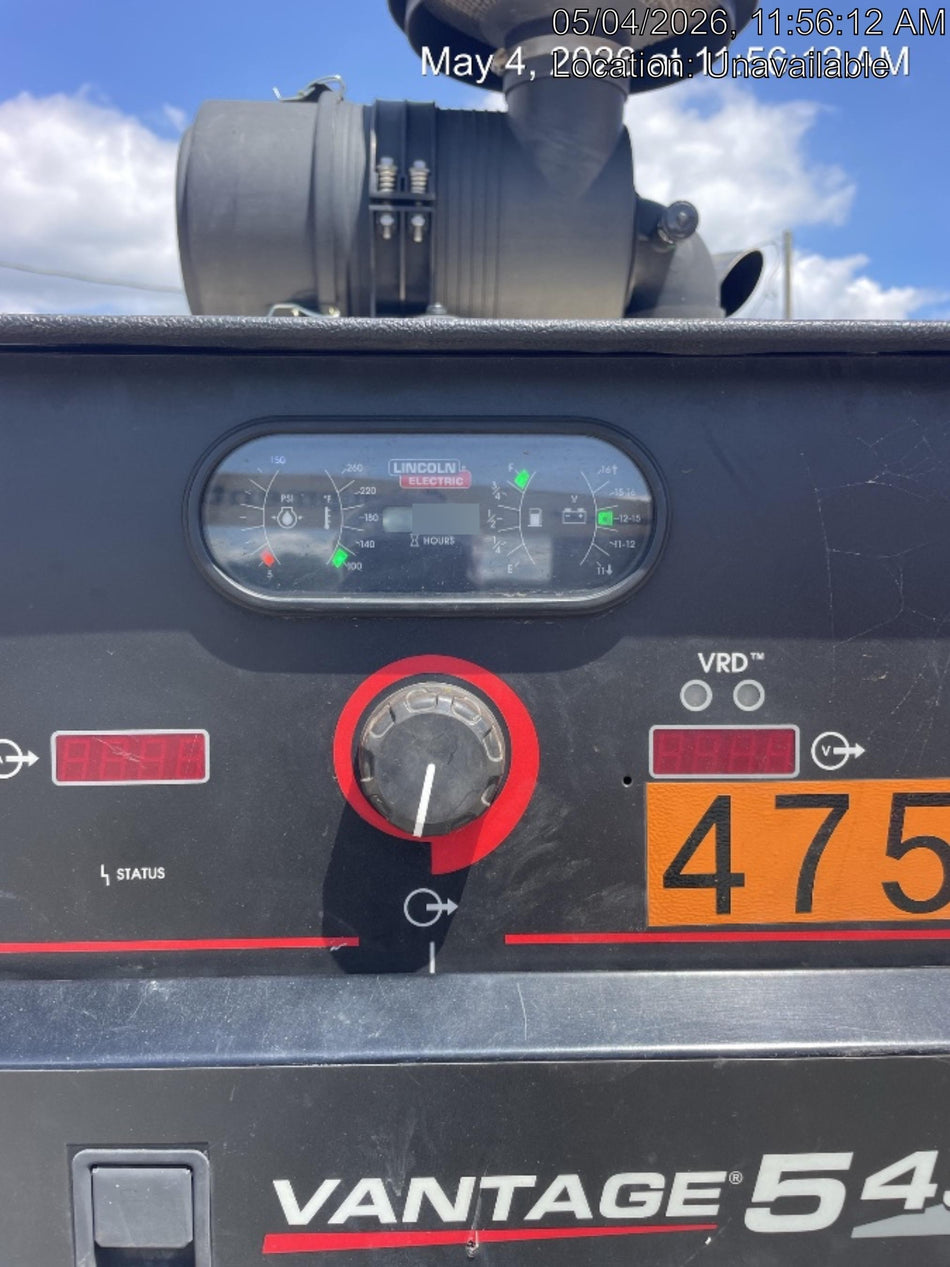 2024 Lincoln Electric Vantage 549X Vantage 549X Ready Pak 3 w/ Telematics & Decals, Stainless (Includes Trailer, Cable Rack, Fender Light Kit), part #K3534-2-RP3MES