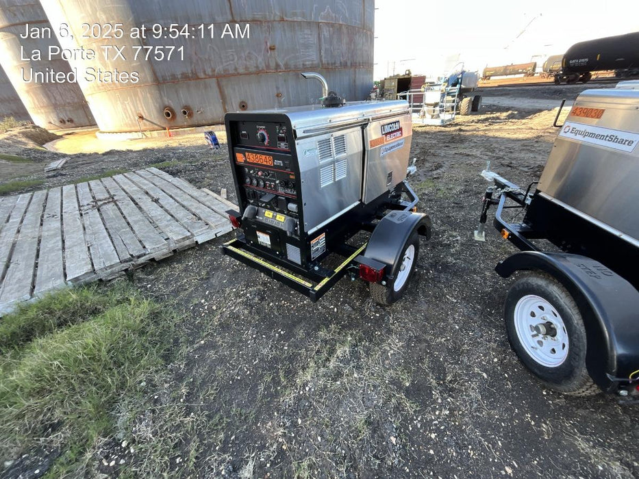 2024 Lincoln Electric LE400 Kubota V1505, Trlr, Cable Rack, Light Kit, ES Decals, T3