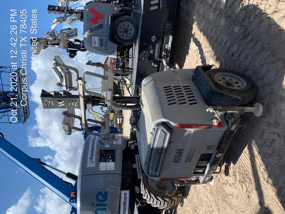 2019 Wacker Neuson LTV6K-LED LTV6K Light Tower, LED 300W, Telematics EQ SH Kubota
