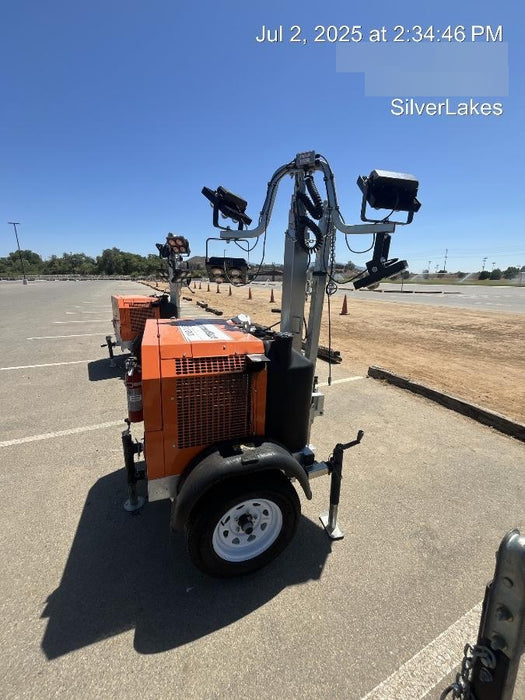 2024 Wanco WLTT-4MM4K Diesel, Deep Sea Controller, Shore Power Plug, Auto Start, (4) 350W LED Floodlights, 4kW Generator, 60 Gal Fuel Tank, 2" Ball, T3