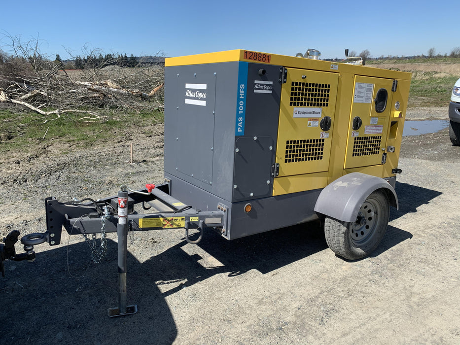 2020 ATLAS COPCO PAS 100 HF CS Enclosed