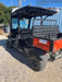 Kubota RTV-X1140W-H Kubota RTVX1140WH 4wd Utility Cart, LED Strobe, Windshield Tempered Glass, Pastic Canopy, Wire Harness Kit, Backup Alarm