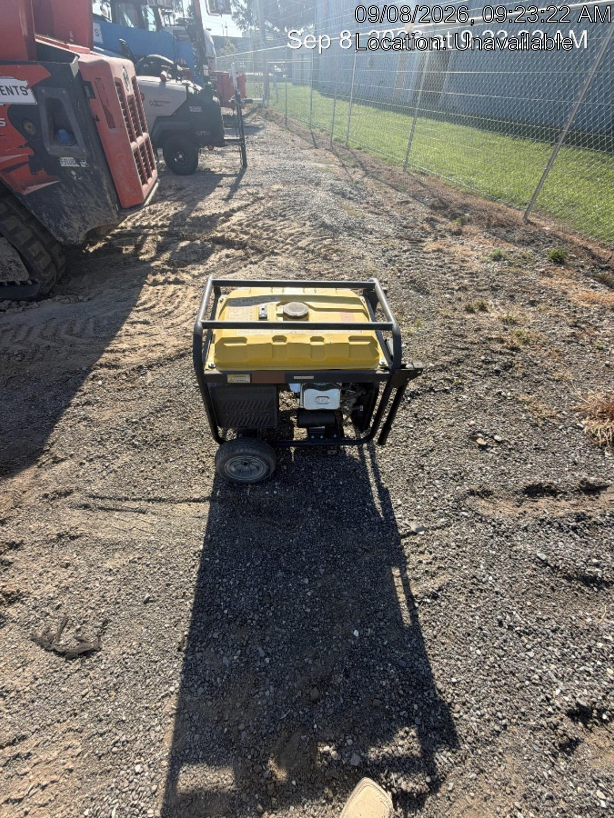 2023 Atlas Copco P6500W 5.5kW, AC390FD Gasoline Engine, Wheel & Handle Kit, (2) 120V Duplex 15A + (1) 120/240V 30A Twist Lock