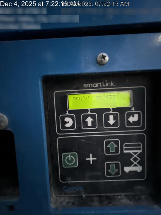 2020 Genie GS-2632 Solid NM Tires, Folding Rails with Half-Height Swing Gate, Beacon