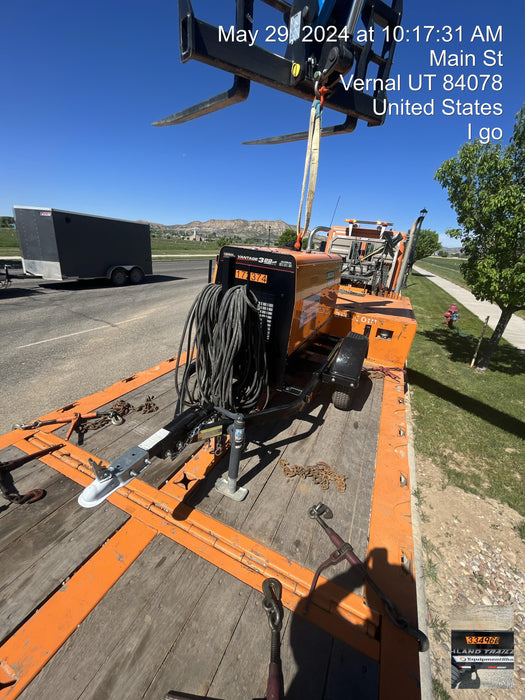 2021 Lincoln Electric Vantage 322 Vantage 322 Ready Pak 3 w/ Decals, ORANGE (includes trailer, cable rack, fender light kit) NO Telematics