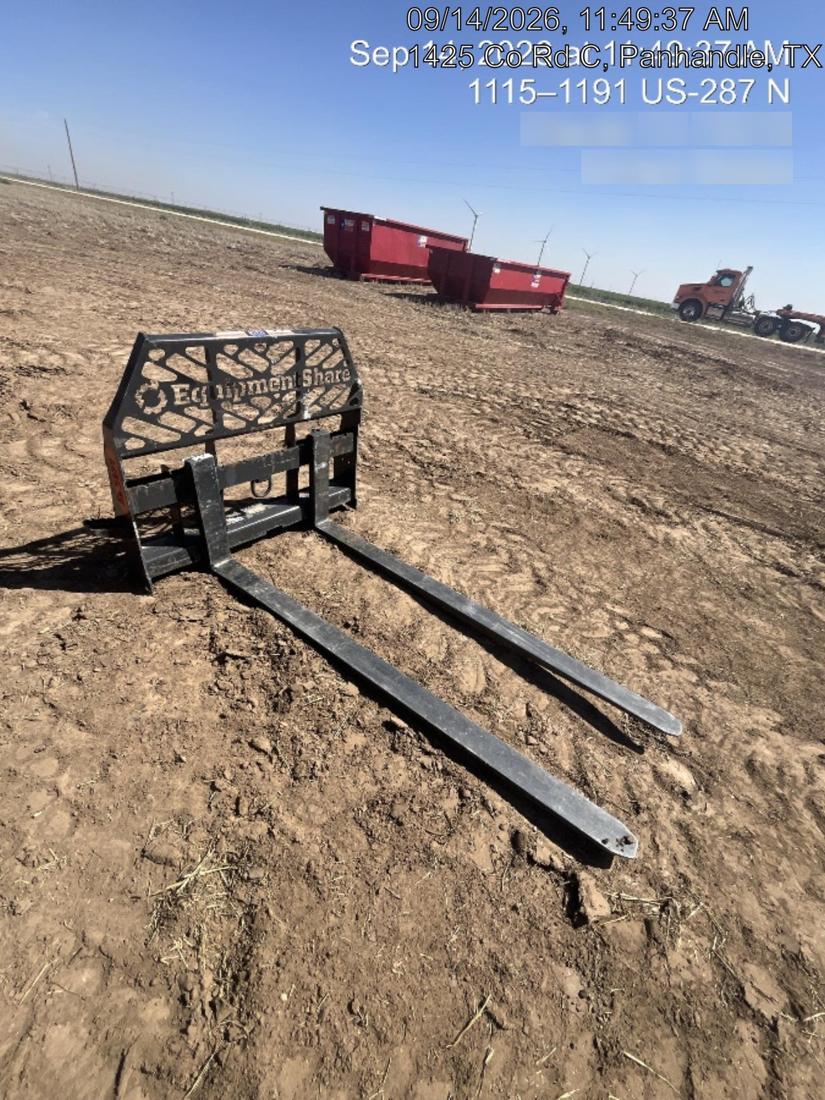 2025 PALADIN 72" Skid Steer Forks