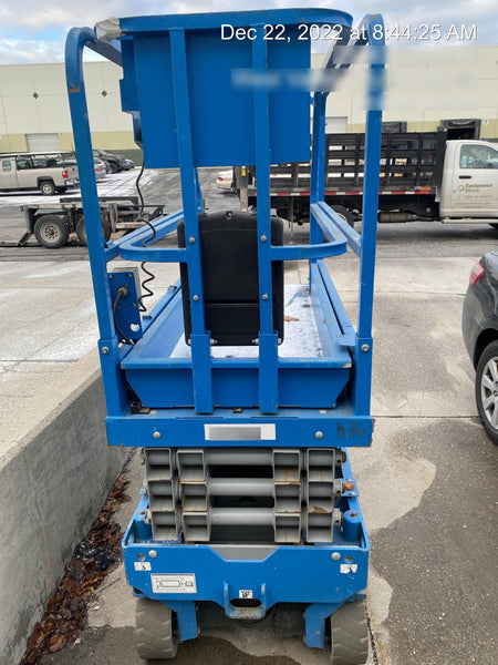 2018 Genie GS-1930 Genie GS-1930 w/Fixed Rail, Chain Entry