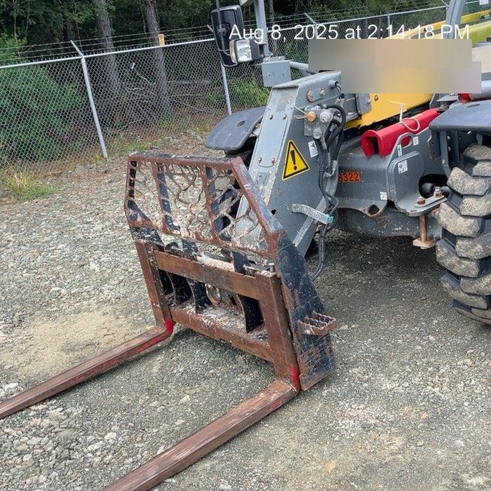 2018 Wacker Neuson TH627 Wacker Neuson TH627 Telehandler w/Canopy, Solid Tires, 48" Carriage and Forks