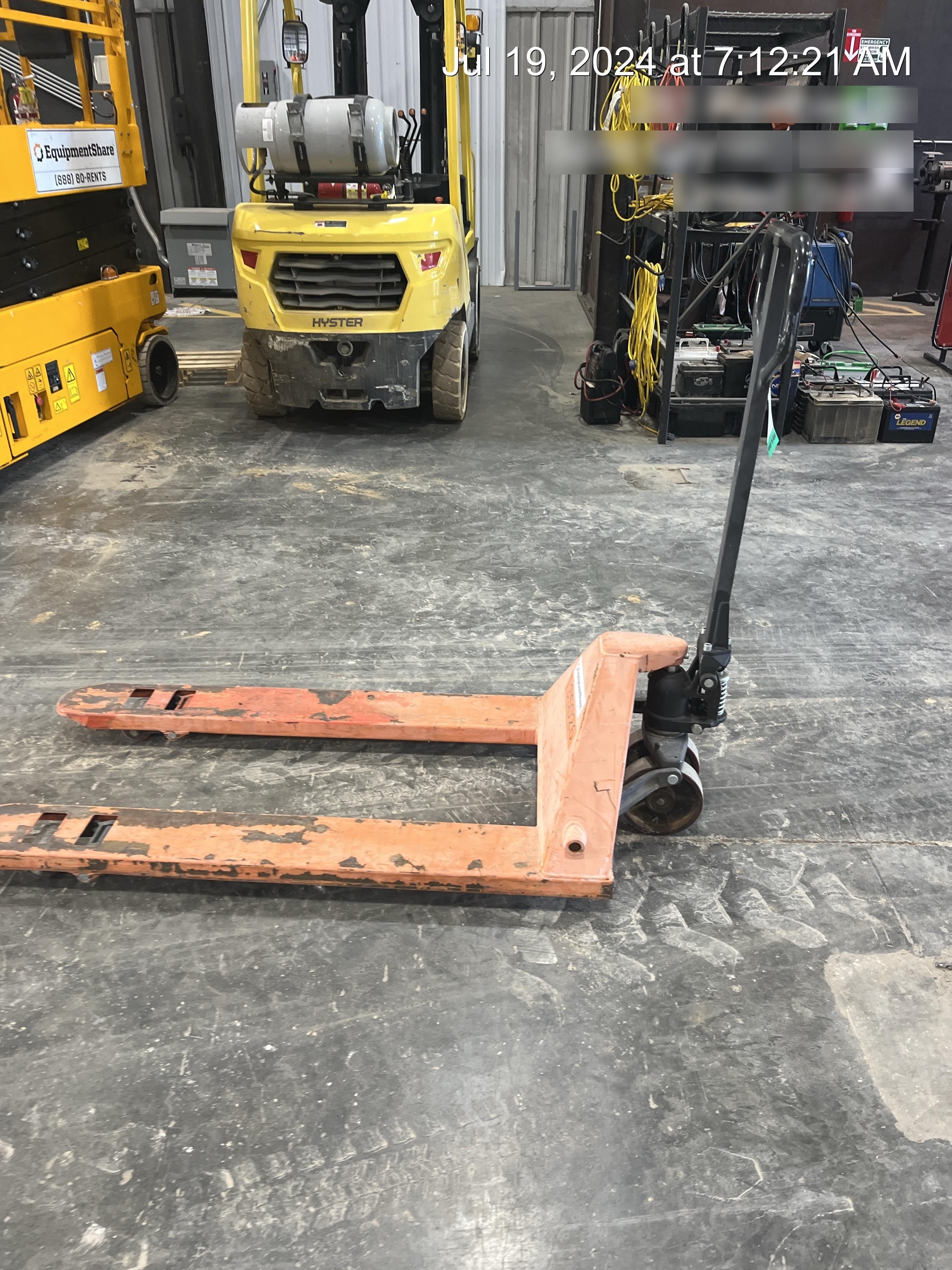 2021 HAUL MASTER 2.5 Ton Manual Pallet Jack