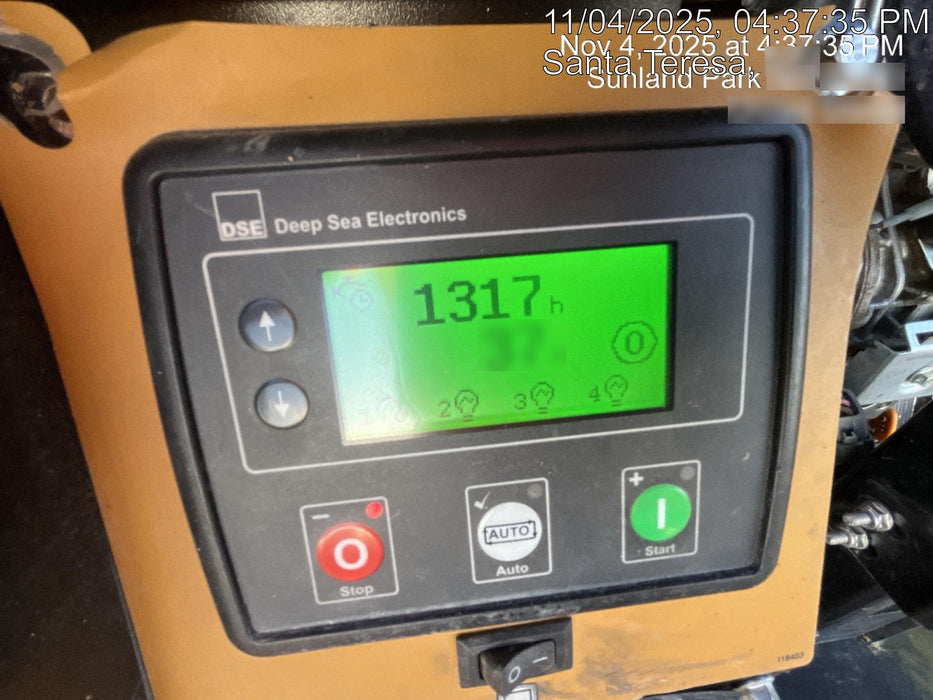 Allmand NLV3GR (4) LED Light Fixture 350W, 23' Vertical Mast, 3kW Prime, Towable, Deep Sea L401, Leveling Jacks, Yanmar T4F 5.8hp