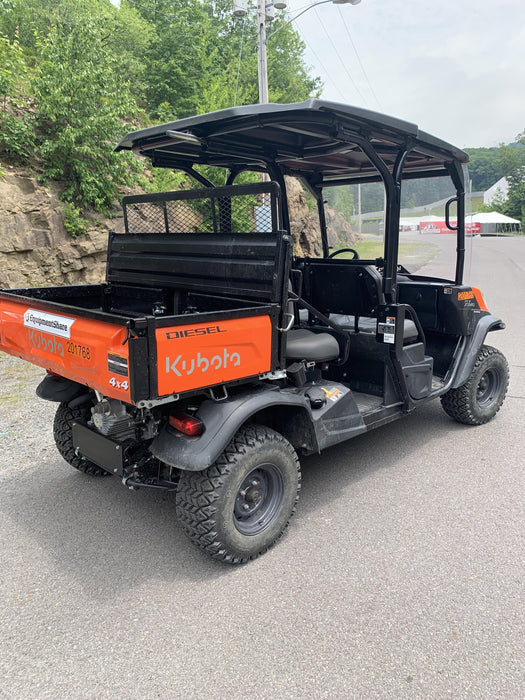 2022 Kubota RTV-X1140W-H Plastic Canopy, Windshield Acrylic Clear, LED Strobe Light, Wire Harness Kit, Back up Alarm