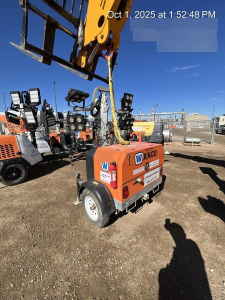 2024 Wanco WLTT-4MM4K Diesel, Deep Sea Controller, Shore Power Plug, Auto Start, (4) 350W LED Floodlights, 4kW Generator, 60 Gal Fuel Tank, 2" Ball, T3