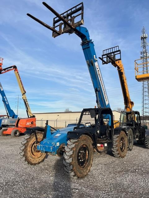 2019 Genie GTH-636 Canopy, Solid RT Tires, LED Work Lights, Beacon 60" QA Carriage, 48" Forks