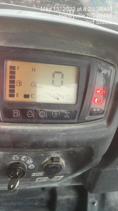 2021 Kubota RTV-X1140W-H Plastic Canopy, Windshield Acrylic Clear, LED Strobe Light, Wire Harness Kit, Back up Alarm