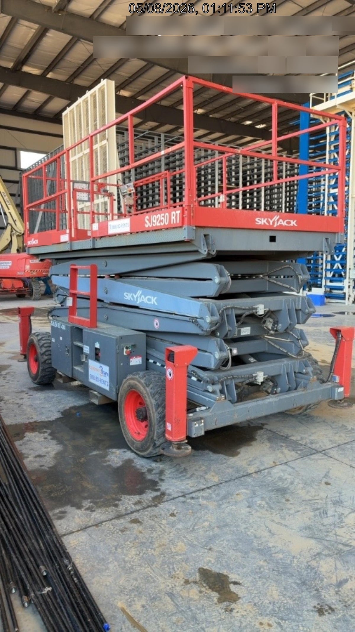 2016 SKYJACK SJ9250 RT