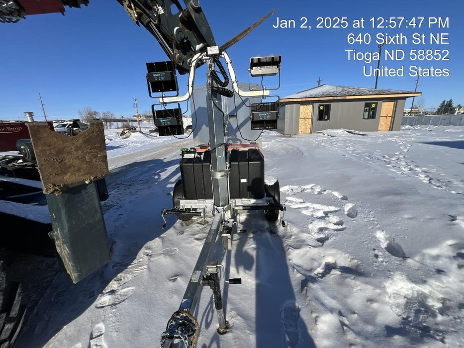 2024 Wanco WLTT-4MM4K Diesel, Deep Sea Controller, Shore Power Plug, Auto Start, (4) 350W LED Floodlights, 4kW Generator, 60 Gal Fuel Tank, 2" Ball, T3