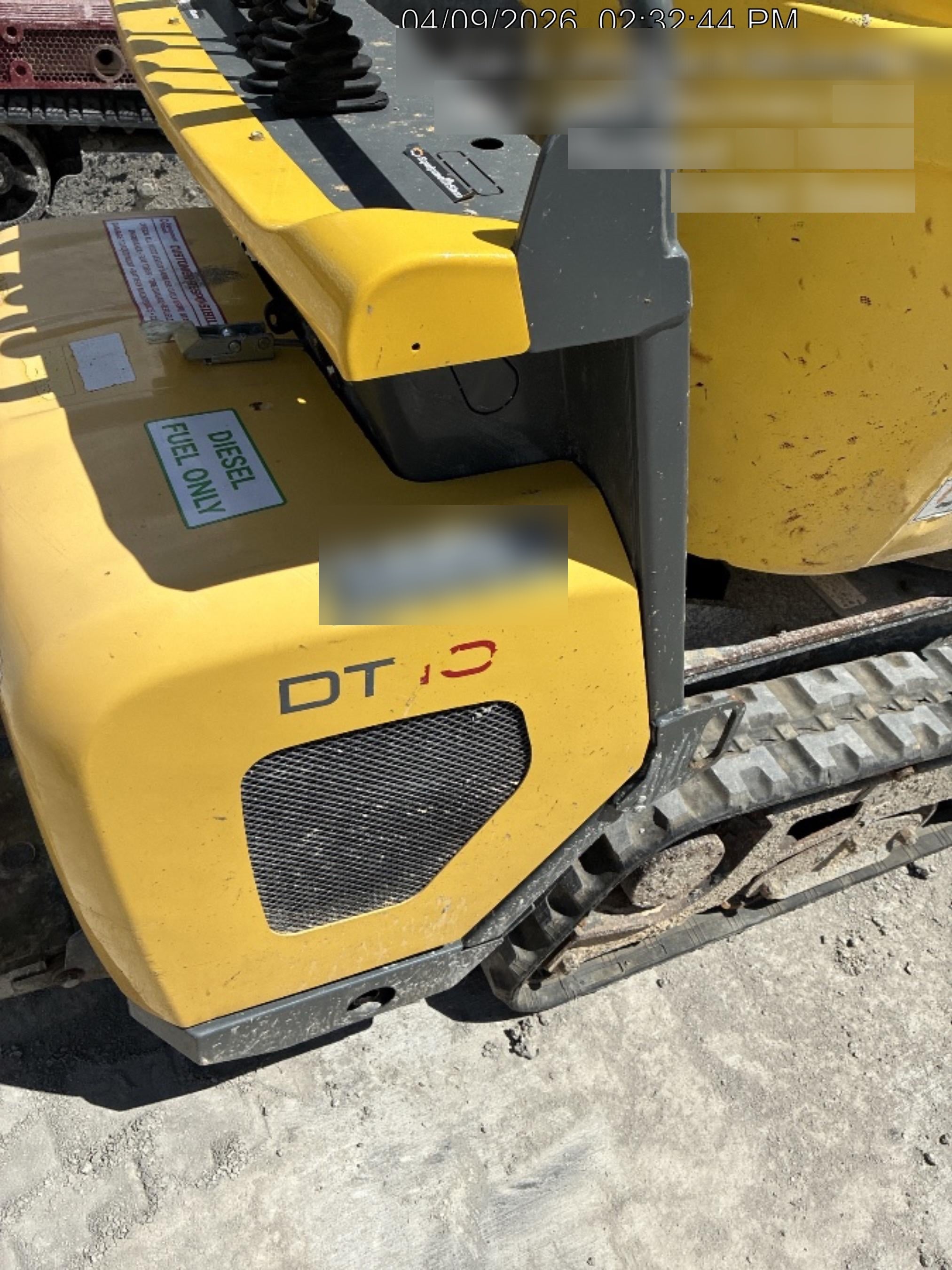 2019 WACKER NEUSON DT10