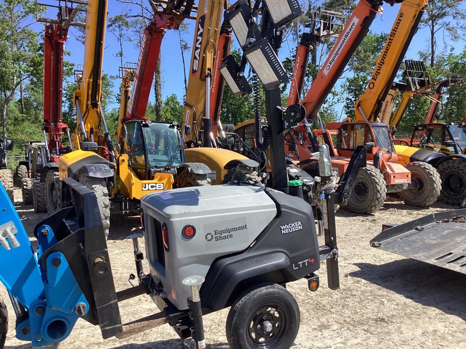 2024 Wacker Neuson LTT4 Diesel, Kohler KDW702, Deep Sea Controller, Auto Start, LED 320W, Bypass Outlet, T3