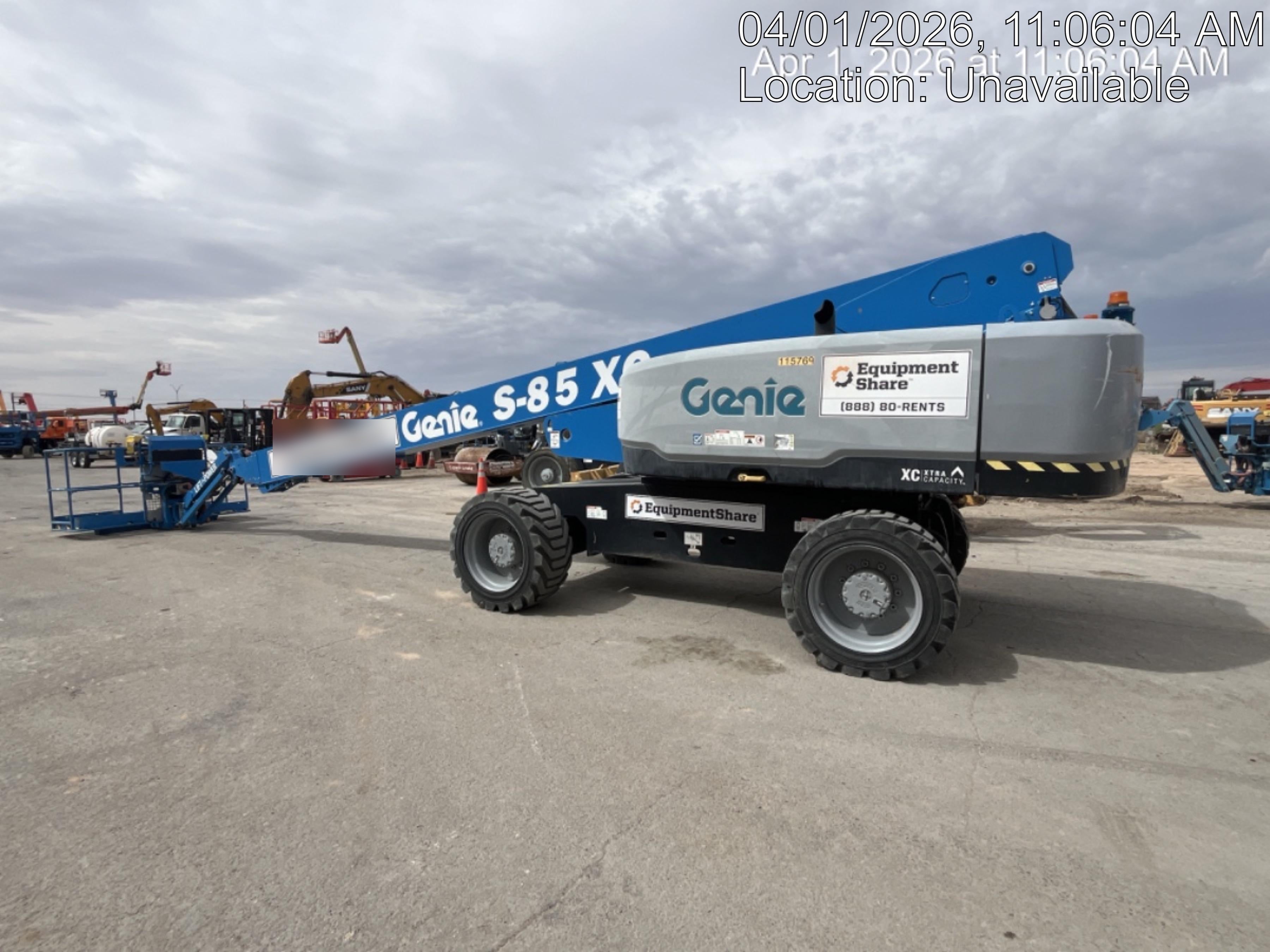 2020 GENIE S-85 XC