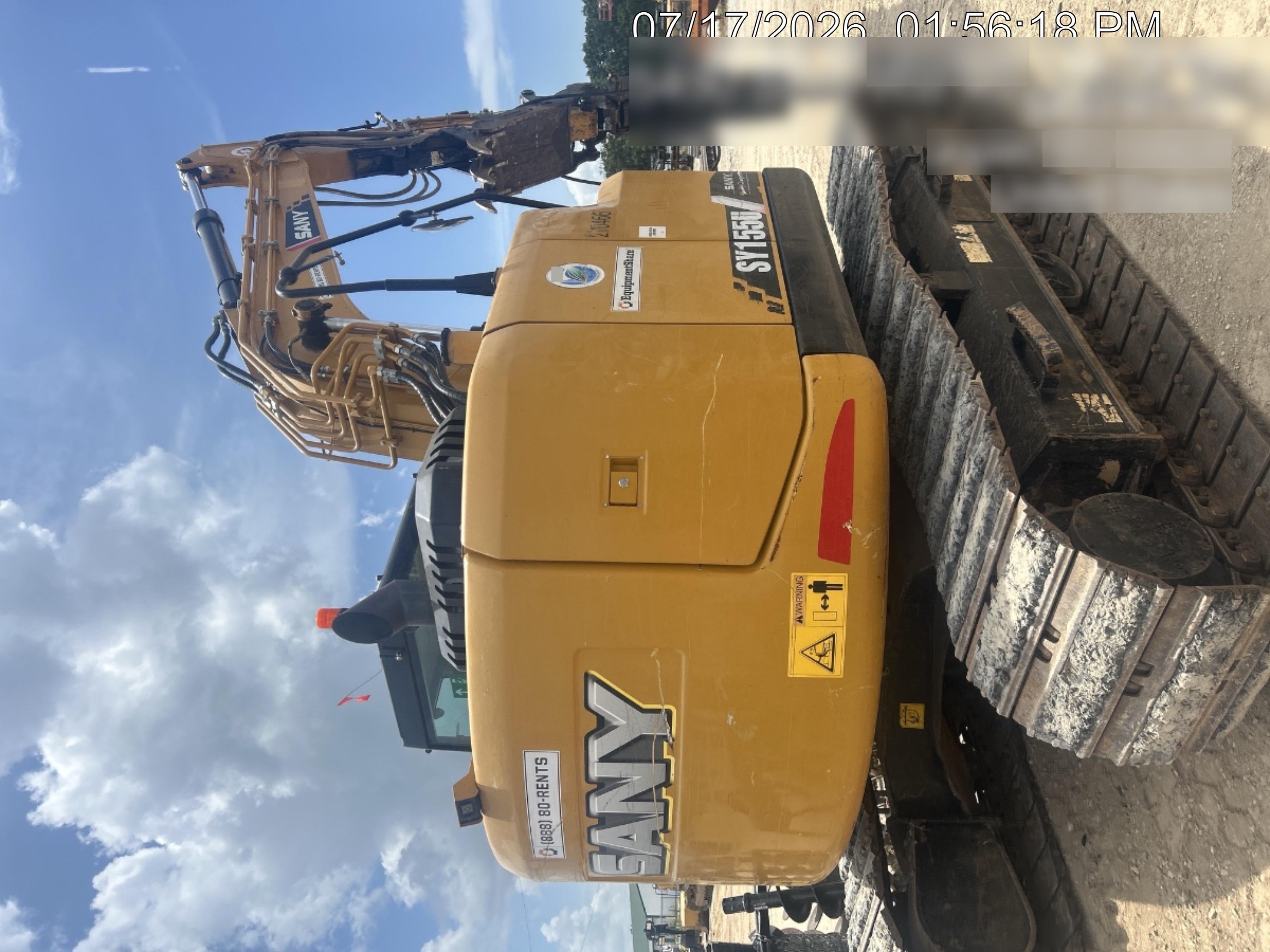2022 SANY SY155 U