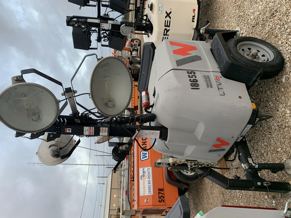 2018 Wacker Neuson LTV6L-MH Wacker Neuson LTV6L Mobile Light Tower w/Fuel Level Sensor Installed