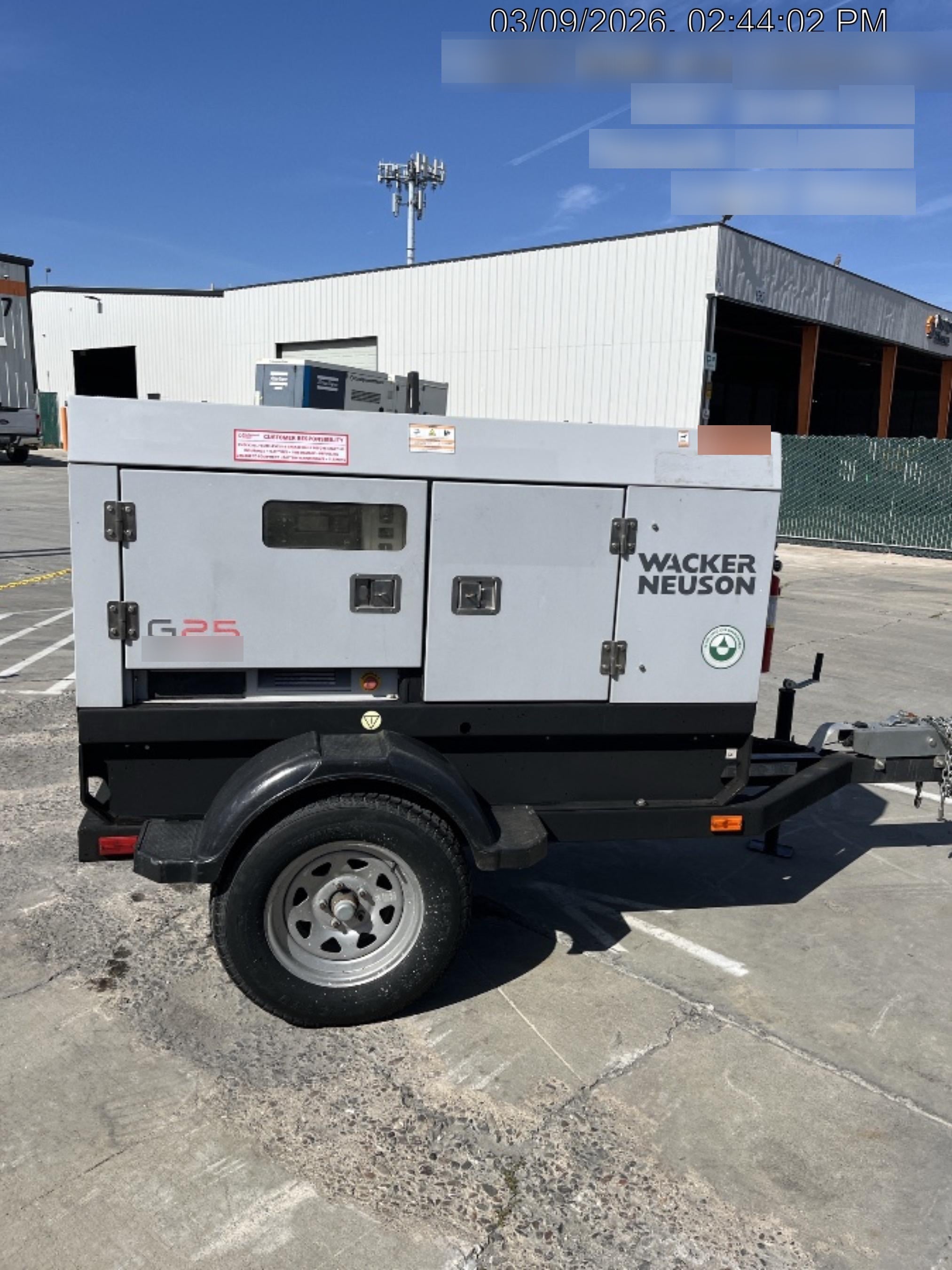 2020 WACKER NEUSON G25