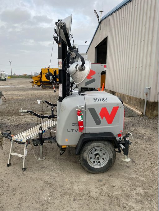 2019 Wacker Neuson LTV6L-MH Mobile Light Tower w/Fuel Level Sensor Installed