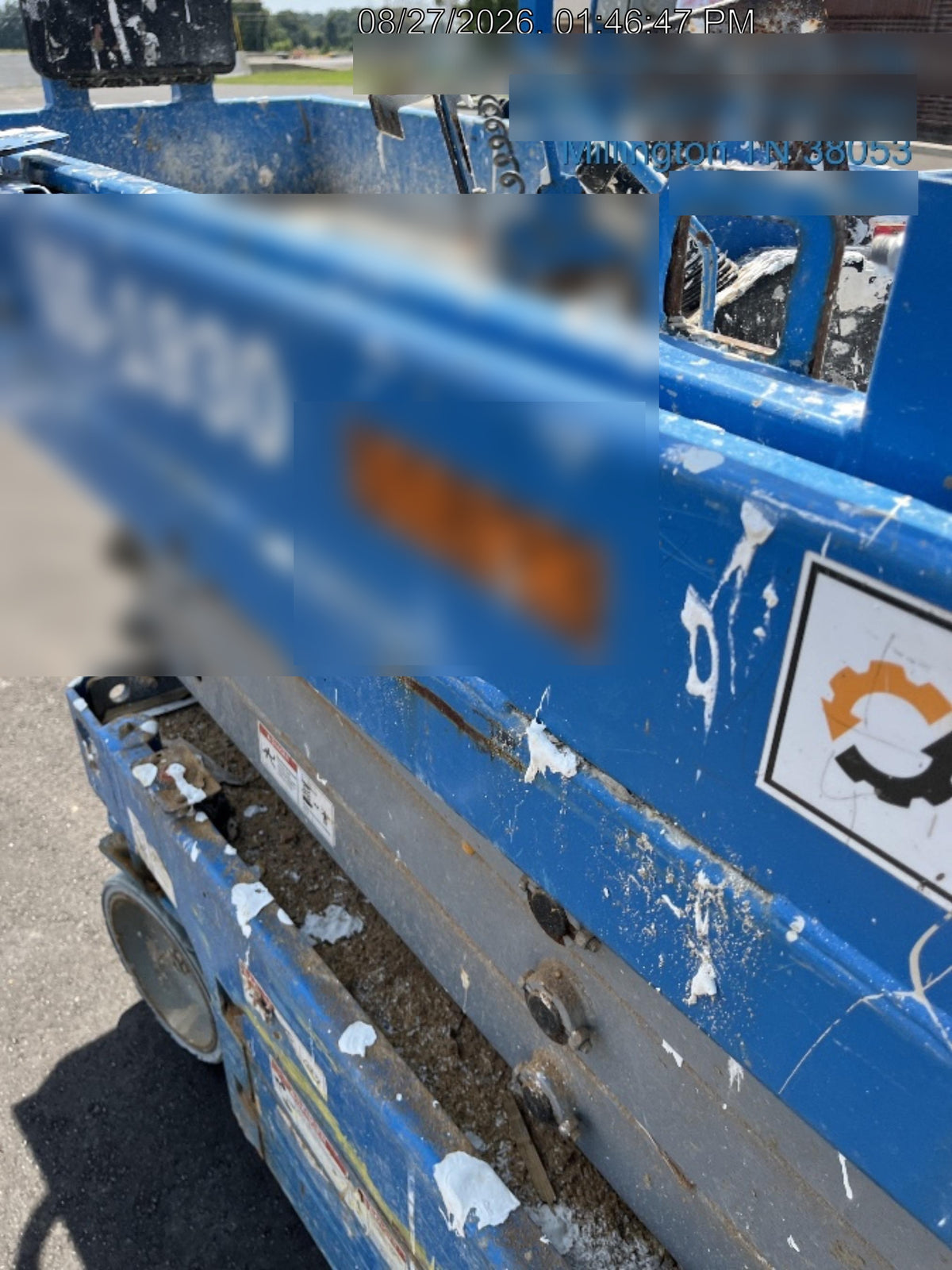 2019 Genie GS-1930 Fixed Rails with Chain Entry