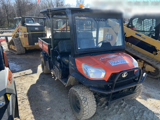 Kubota RTV-X1140W-H Kubota RTVX1140WH 4wd Utility Cart, LED Strobe, Windshield Tempered Glass, Pastic Canopy, Wire Harness Kit, Backup Alarm