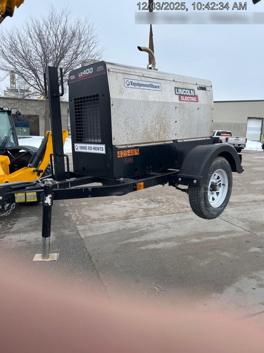 2024 Lincoln Electric LE400 Kubota V1505, Trlr, Cable Rack, Light Kit, ES Decals, T3