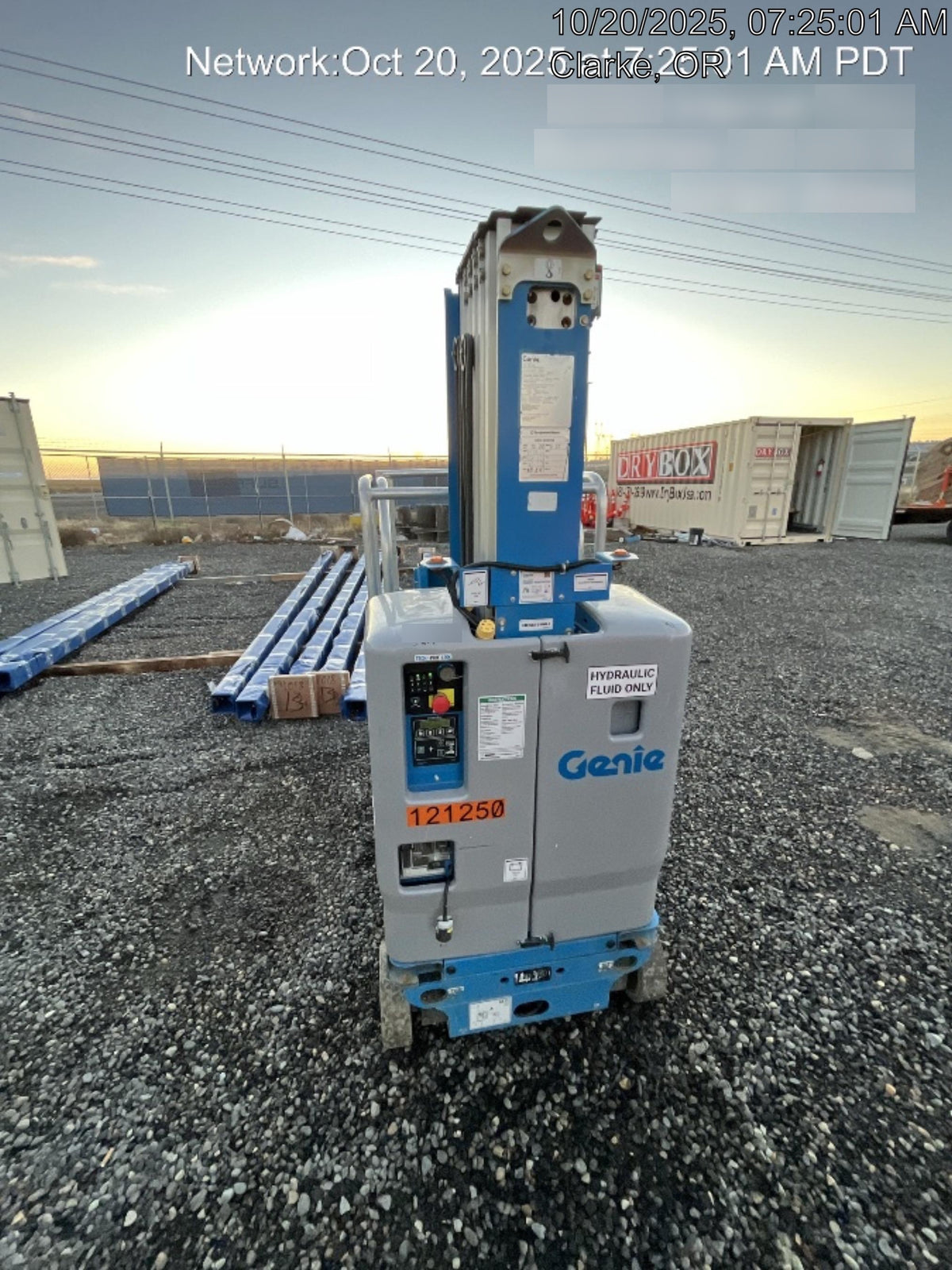 2020 GENIE GR-20