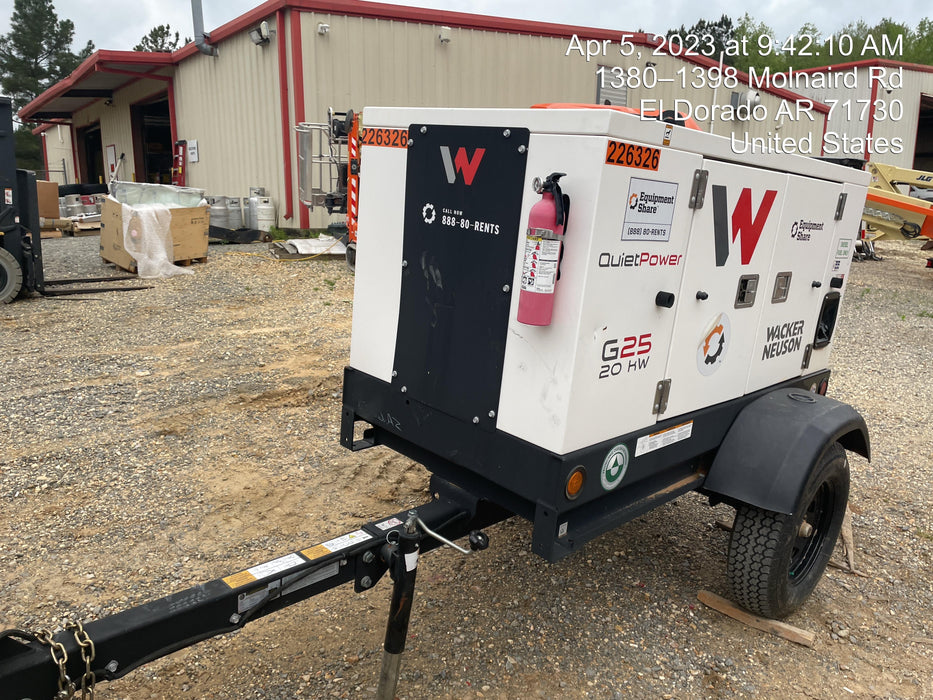 2022 WACKER NEUSON G25