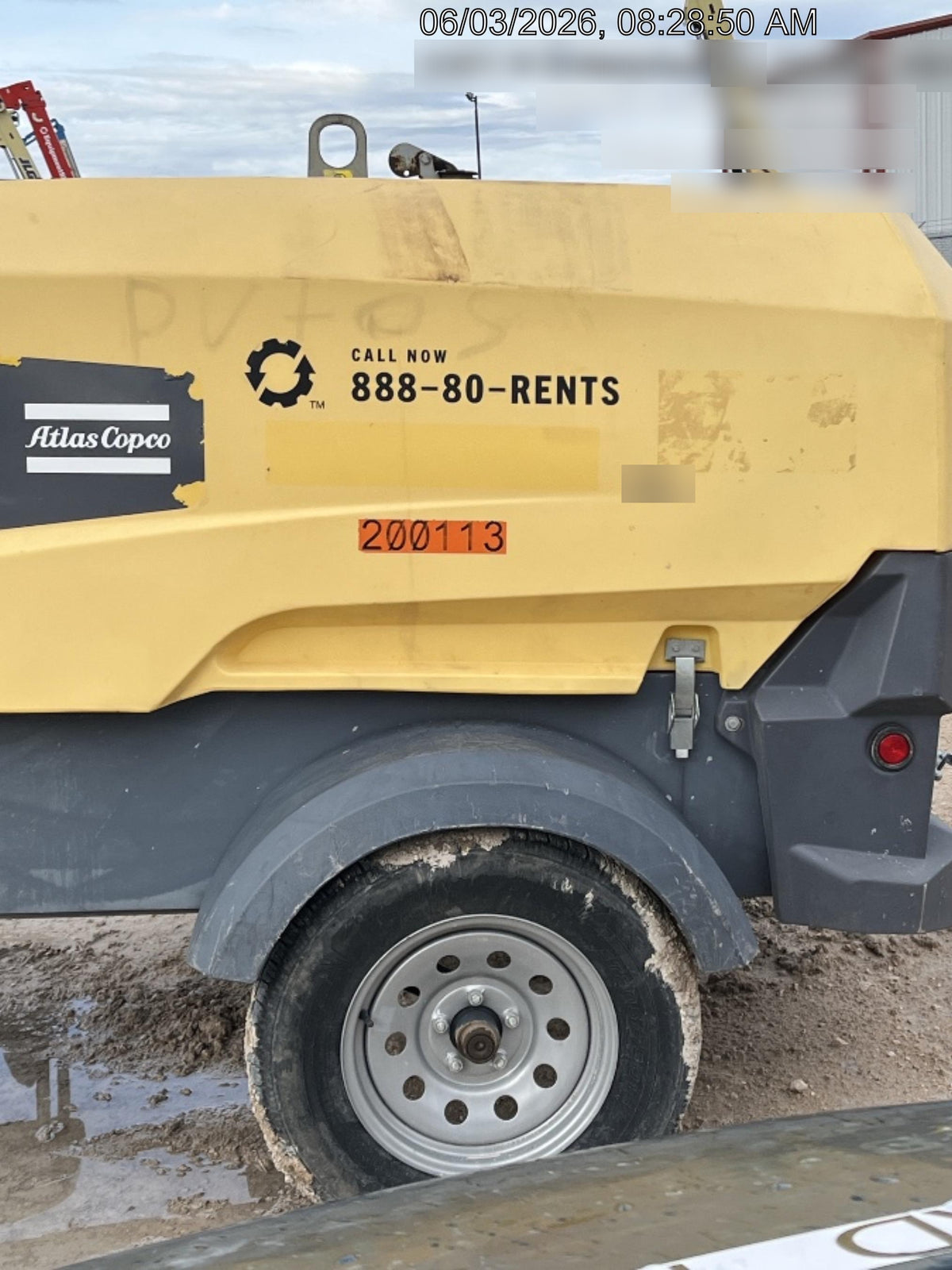 2022 ATLAS COPCO XAS188 CWK