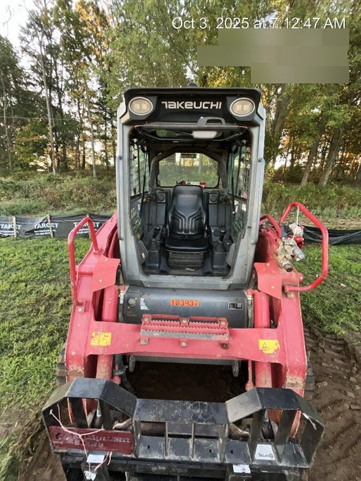 2020 Takeuchi TL12R2-CR Cab/Heat/Air, 111hp, Hydraulic QC