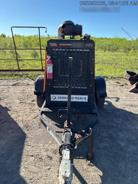 2021 Lincoln Electric Vantage 549X Ready Pak 3, ORANGE (includes trailer, cable rack, fender light kit)