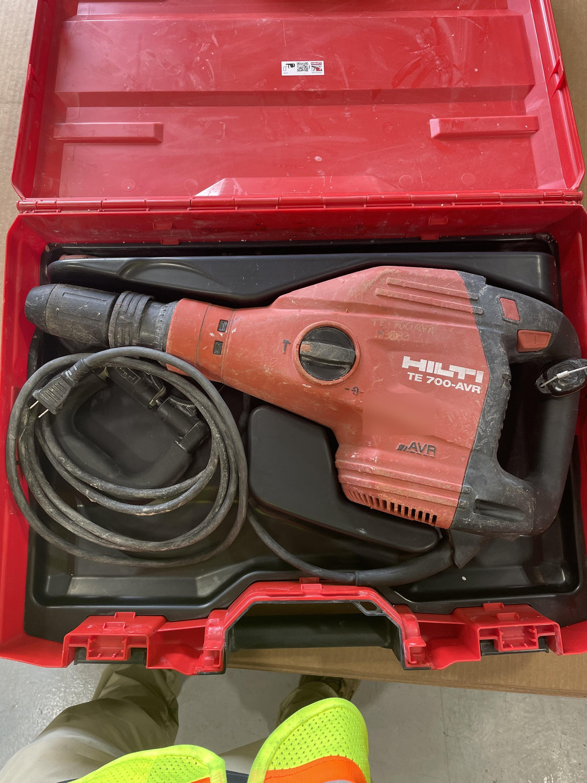 2019 HILTI TE 700-AVR