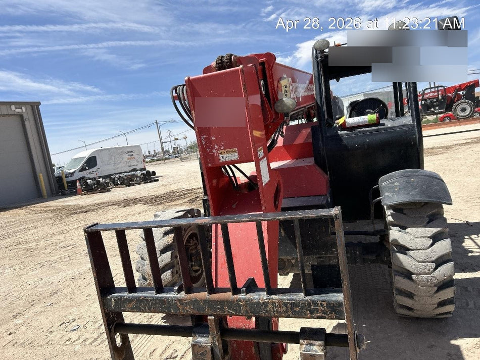 2019 Manitou MTA6034 Canopy, LED Work Lights, Solid Tires, Beacon, Auxiliary Hydraulics 48" Carriage and 48" Forks
