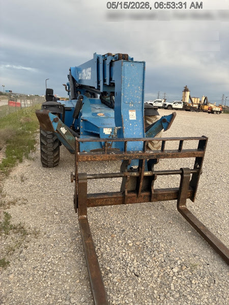 2018 Genie GTH-1056 Genie GTH-1056 w/CAB, Solid Tires, Work Lights, 60" carriage/forks, cab mesh, beacon