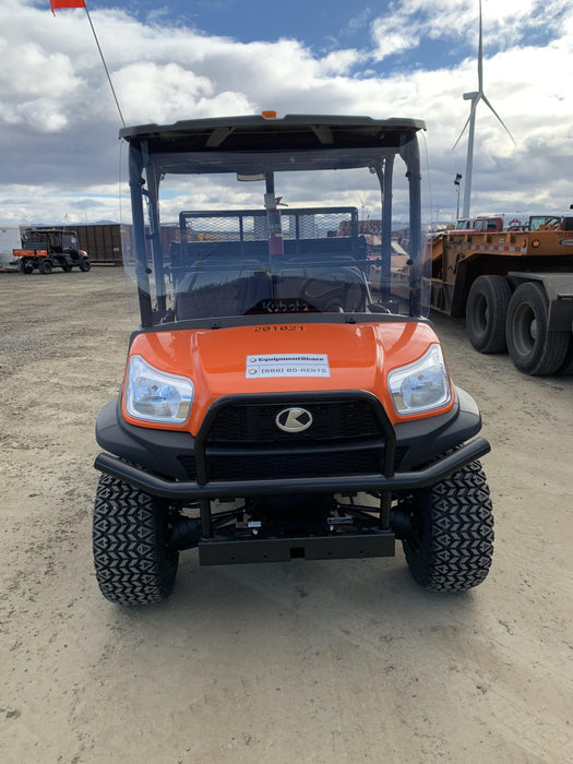 2022 Kubota RTV-X1140W-H Plastic Canopy, Windshield Acrylic Clear, LED Strobe Light, Wire Harness Kit, Back up Alarm